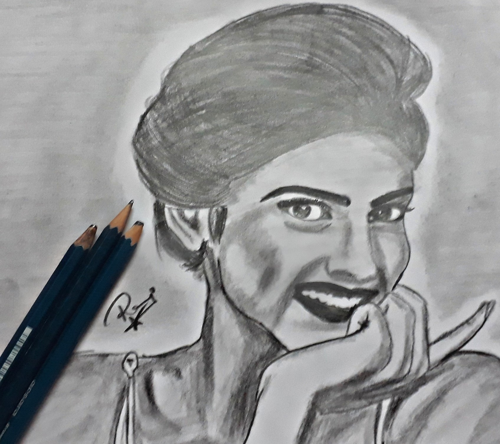 Deepika Padukone, Drawing by Smriti Jaiswal | Artmajeur